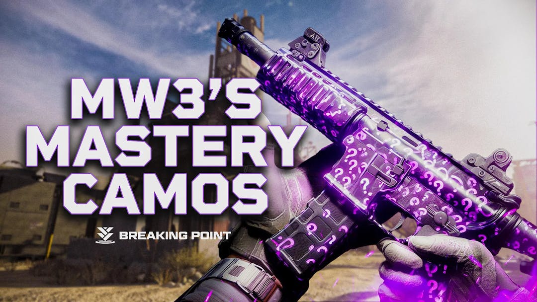 How to unlock the 12 Mastery Camos in Modern Warfare 3